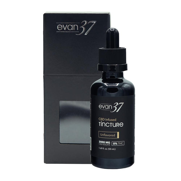 50mL CBD Tincture | Unflavored | Evan37