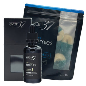 CBD Adventure Pack (Tincture + Gummies) - evan37