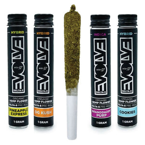 Delta-8 THC Pre Rolls (ASSORTED 4-PACK BUNDLE) - evan37