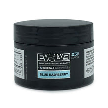 Load image into Gallery viewer, EVOLVE Blue Raspberry Delta-8 Gummies - evan37
