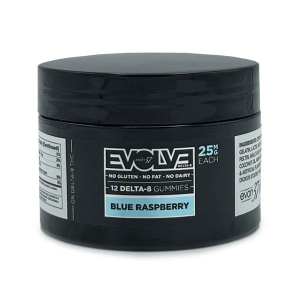 EVOLVE Blue Raspberry Delta-8 Gummies - evan37
