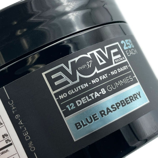 EVOLVE Blue Raspberry Delta-8 Gummies - evan37