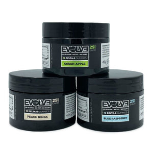 EVOLVE Blue Raspberry Delta-8 Gummies - evan37