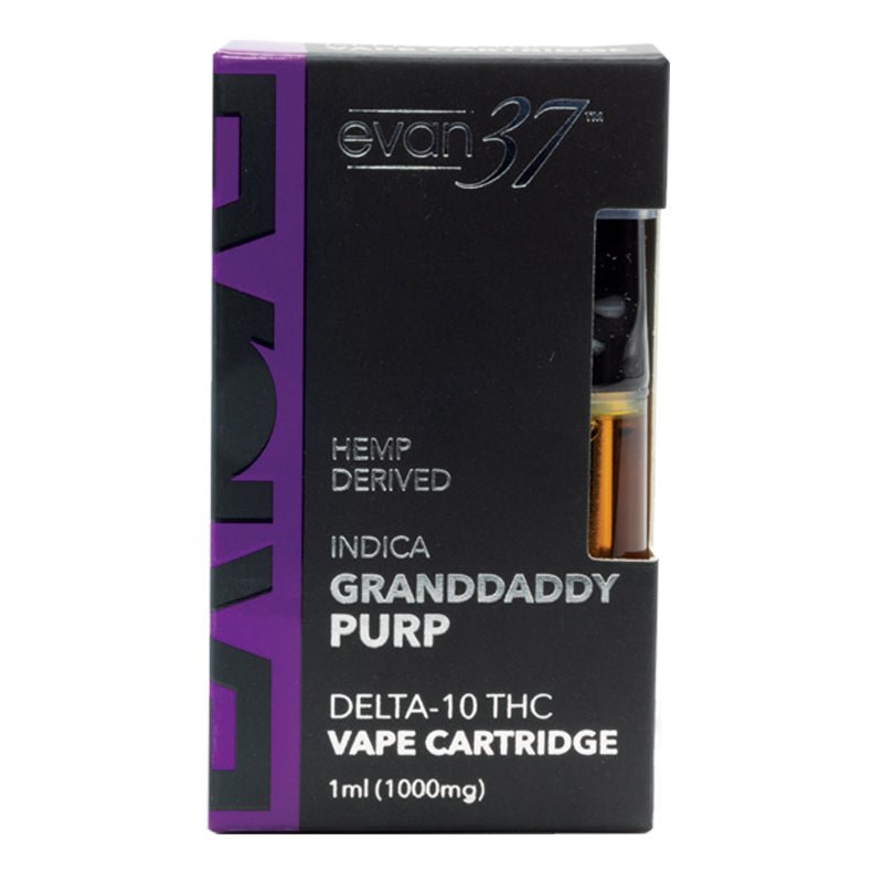 EVOLVE Delta-10 THC Cartridge - Granddaddy Purp - evan37