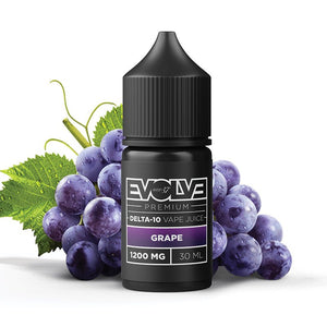 EVOLVE Delta-10 Vape Juice - Grape - evan37