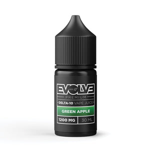 EVOLVE Delta-10 Vape Juice - Green Apple - evan37