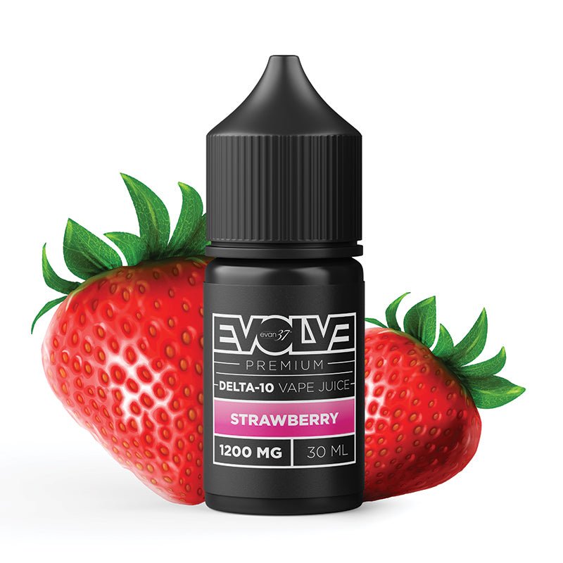 EVOLVE Delta-10 Vape Juice - Strawberry - evan37