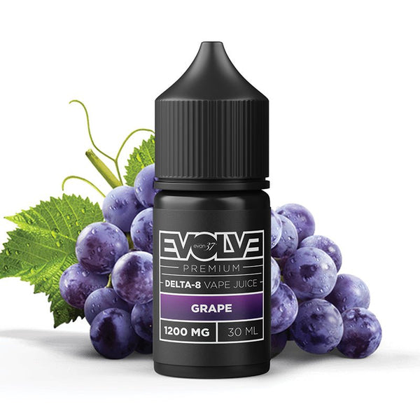 EVOLVE Delta-8 Vape Juice - Grape - evan37