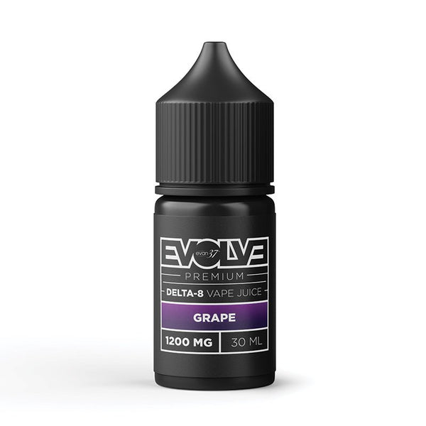EVOLVE Delta-8 Vape Juice - Grape - evan37