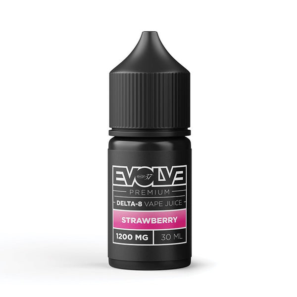 EVOLVE Delta-8 Vape Juice - Strawberry - evan37