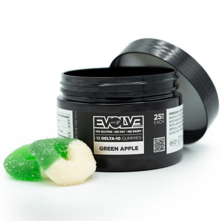EVOLVE Green Apple Delta-10 Gummies - evan37