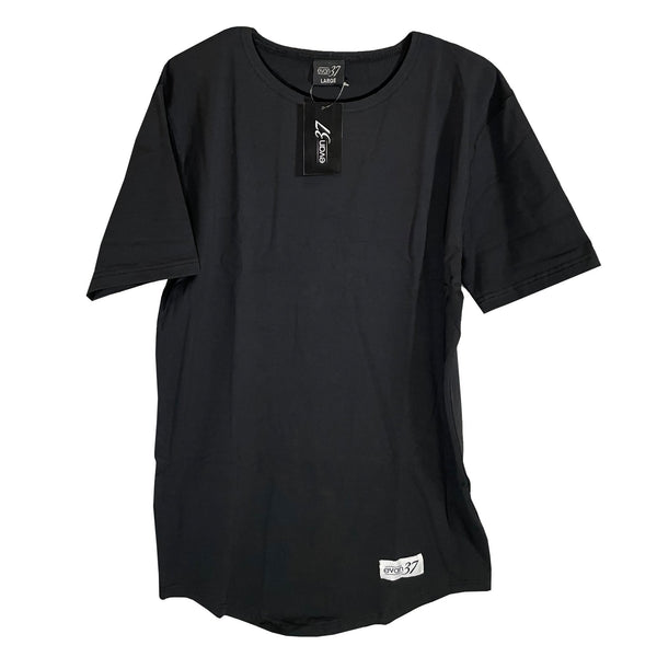 Hemp Blend Swoop Cut Ascend Tee - evan37