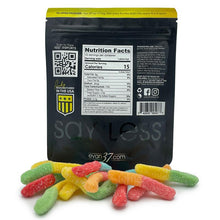 Load image into Gallery viewer, Sour Worms CBD Infused Gummies - evan37

