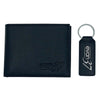 Vegan Leather Wallet + Keychain Gift Set - evan37