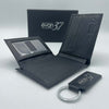 Vegan Leather Wallet + Keychain Gift Set - evan37